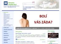 Webová stránka NEMOCNICE HAVLÍČKŮV BROD příspěvková organizace