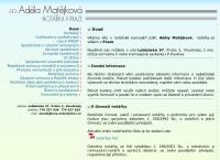 JUDr. Adéla Matějková, notářka