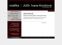 KONDROVÁ IVANA JUDr