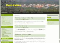 Malé Kyšice - obecní úřad