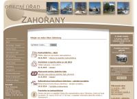Zahořany - obecní úřad