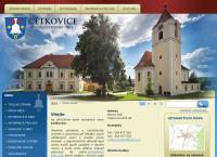 Webová stránka Cetkovice - obecní úřad