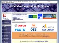 Webová stránka STŘEDNÍ PRŮMYSLOVÁ ŠKOLA Jihlava