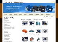Webová stránka ELEKTROMOTORY A POHONY, s.r.o.