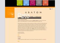 Webová stránka Abaton Praha S.r.o.