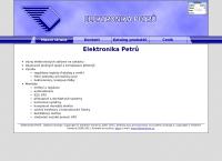 Webová stránka Václav Petrů