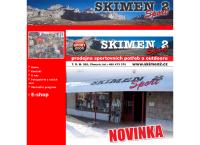Webová stránka SKIMEN 2 SPORT s.r.o.