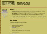 Ing. Hynek Bureš - HB.SYS - Projektování elektroinstalace