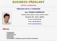 Ing. Taťjana Šimůnková