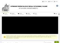 Webová stránka Střední průmyslová škola stavební