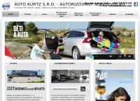 Webová stránka Auto Kurtz, s.r.o.