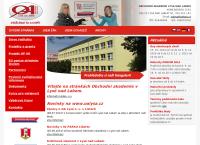 Webová stránka OBCHODNÍ AKADEMIE LYSÁ NAD LABEM