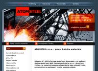 Webová stránka Atomsteel S.r.o.
