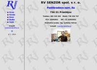 RV SENZOR s.r.o.