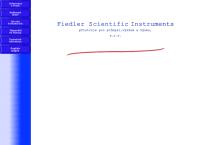 Fiedler Scientific Instruments S.r.o.