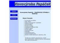 KOVOVÝROBA Papáček