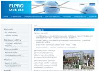 ELPRO - DELICIA, a.s.