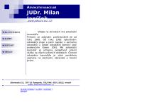JANÍČEK MILAN JUDr. - ADVOKÁTNÍ KANCELÁŘ