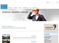Webová stránka Bocr Trading S.r.o.