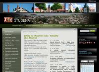 Webová stránka Obec Studená