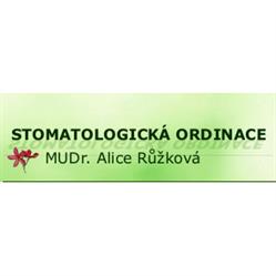 Růžková Alice MUDr. - zubní lékař
