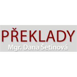 DANA ŠETINOVÁ Mgr. - soudní překlady němčina, tlumočení, překlady České Budějovice