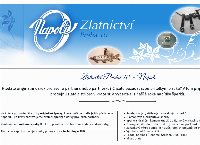 Webová stránka Zlatnictví Napoli