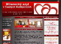 Webová stránka Milenecký azyl České Budějovice