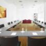 Meeting room with u-shaped setup