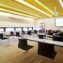 Meeting room with classroom-style setup