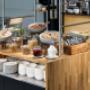 Assorted breakfast items