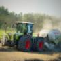 Drcení slámy pro krmení, Jan Voců-JVP Harvest