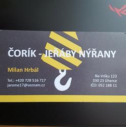 Jeřábnické práce - Milan Hrbál