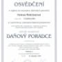Osvědčení daňového poradce