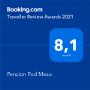 ocenění od hostu Booking
