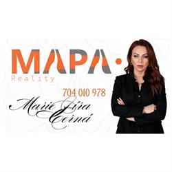 Mapa reality Marie Jíra Černá