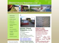 Webová stránka EKOSO Trhový Štěpánov, s.r.o.