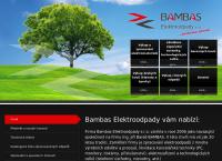 Webová stránka BAMBAS Elektroodpady s.r.o.