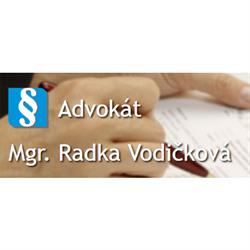Mgr. Radka Vodičková, advokát