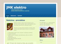 Webová stránka JMK ELEKTRO, s.r.o.
