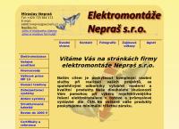 Elektromontáže Nepraš, S.r.o.