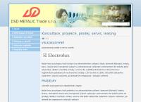Webová stránka DSD METALIC Trade s.r.o.