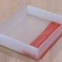 penocze - Mísa "Red Line" (sklo 31,7x28 cm)