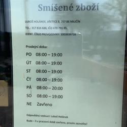 Smíšené Zboží Holánek Luboš