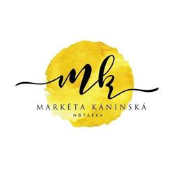 KÁNINSKÁ MARKÉTA Mgr.-NOTÁŘKA