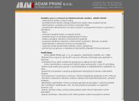 ADAM PRVNÍ s.r.o.