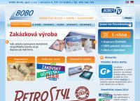 Webová stránka Bobo Blok, Spol. S R.o.