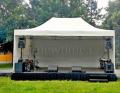 zastřešené mobilní podium 10x8m, 12x9m