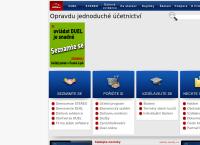 Webová stránka Ježek Software S.r.o.