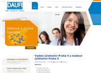 Webová stránka Daufi Consulting, S.r.o.